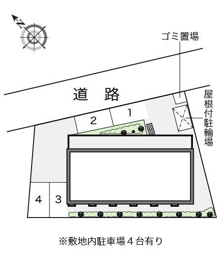2000(13707)の駐車配置図