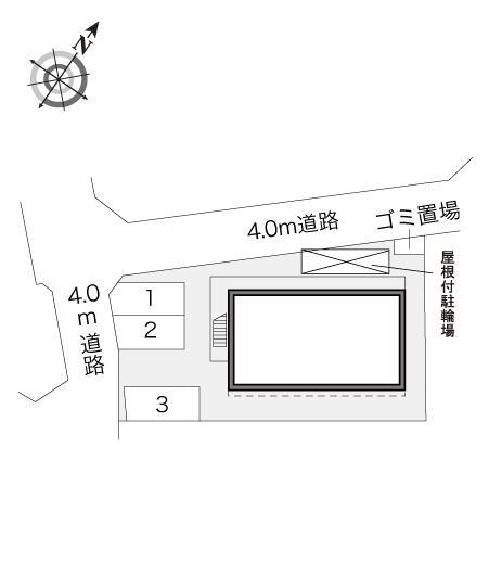 玉川学園(20843)の駐車配置図