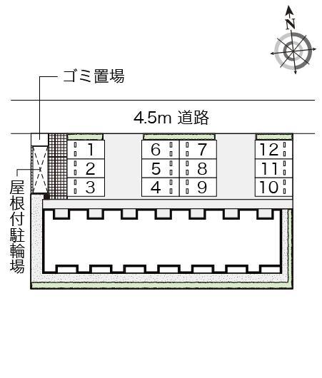 光(55073)の駐車配置図