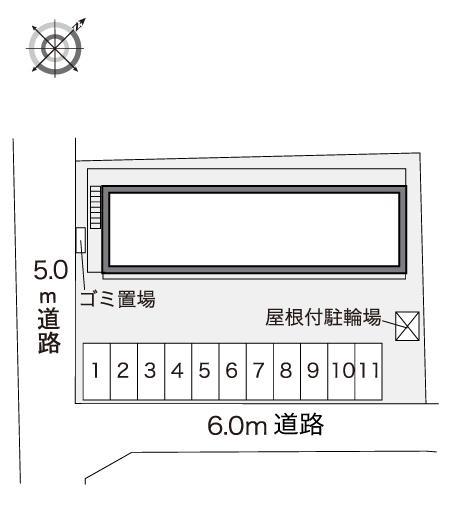 とんとんみー(40287)の駐車配置図
