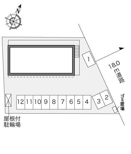 吉山(32900)の駐車配置図
