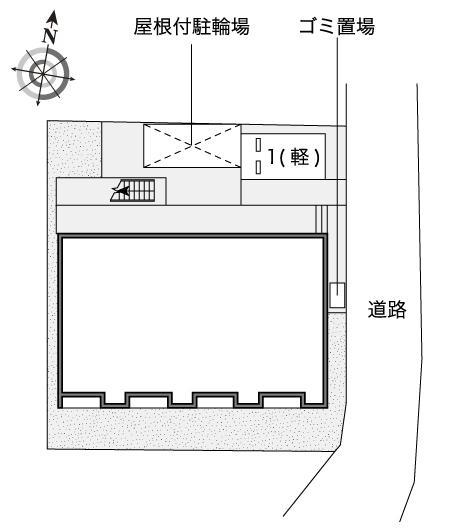 シモイフク(53677)の駐車配置図