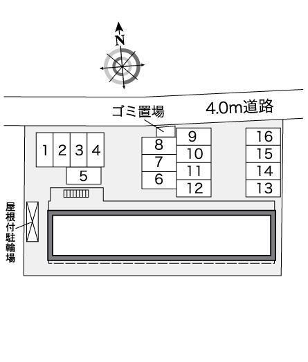ブレイヴ(36747)の駐車配置図