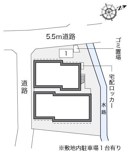 菖苑(20666)の駐車配置図