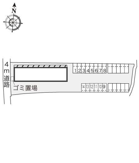 セドナ(23335)の駐車配置図