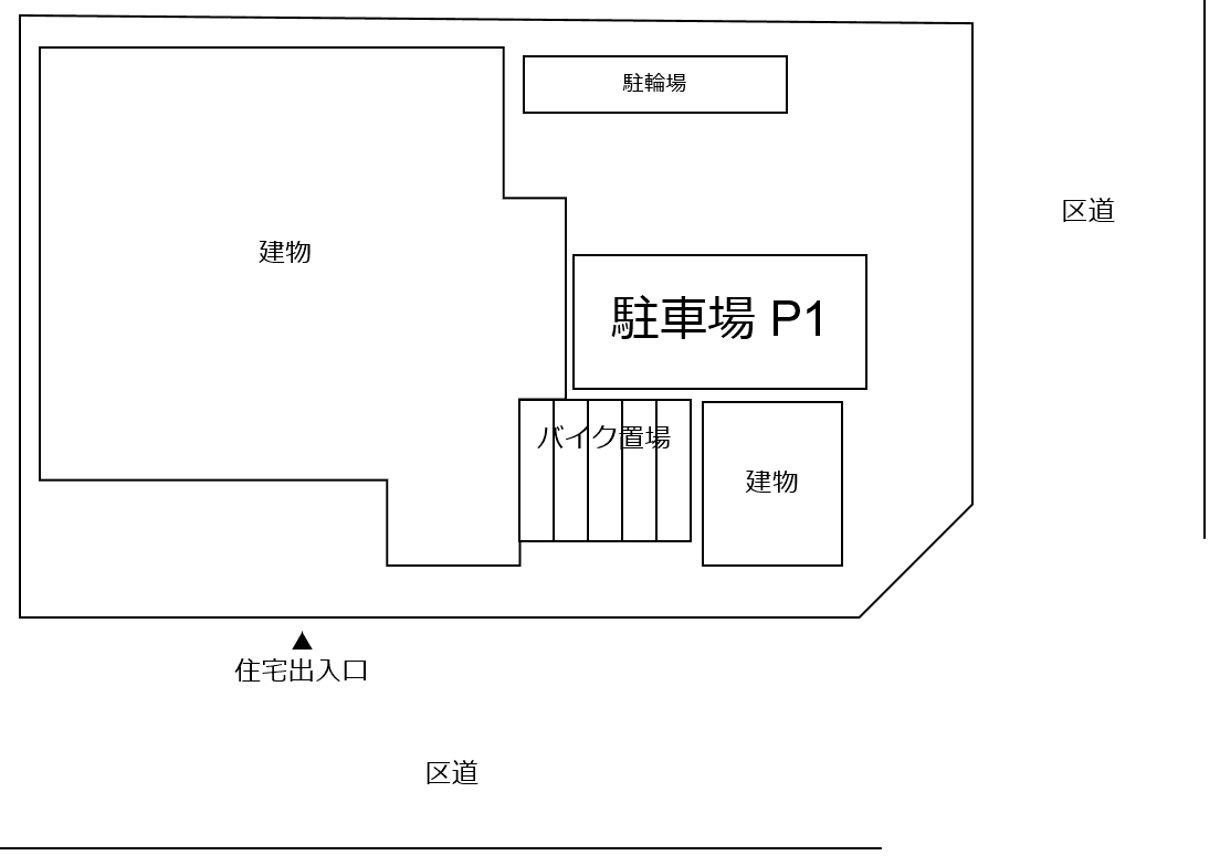 フュージョナル東日本橋の駐車配置図