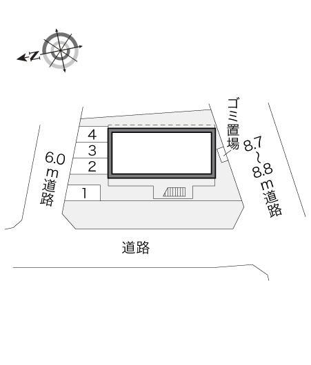 比良(19501)の駐車配置図