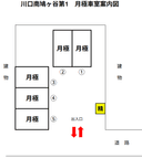 川口南鳩ヶ谷第1の駐車場