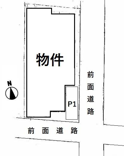 ﾒｿﾞﾝﾄﾞ萩中駐車場の駐車配置図
