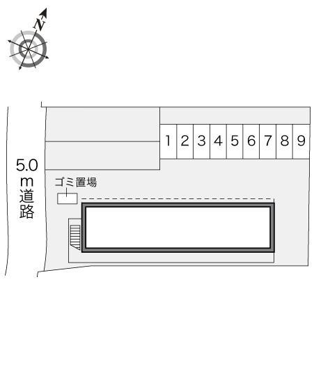 フィエール(18111)の駐車配置図
