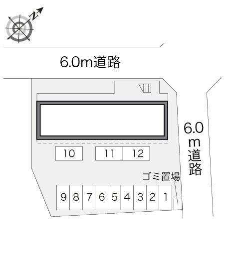 リベロ(17292)の駐車配置図