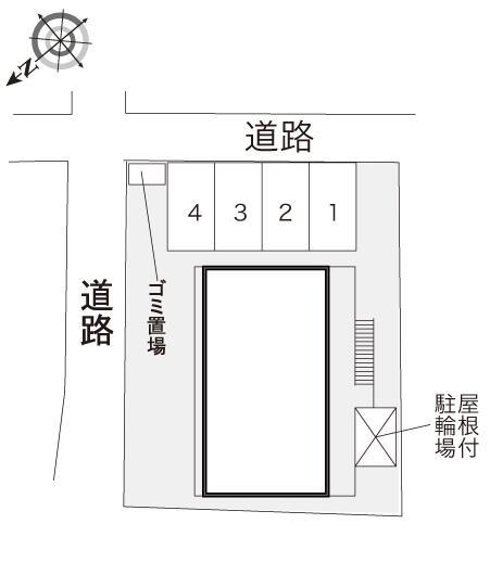 藤井(19189)の駐車配置図