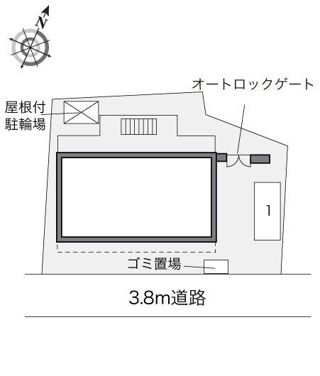 バイオレット(34369)の駐車配置図