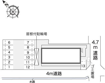 メルツェⅢ(18898)の駐車配置図