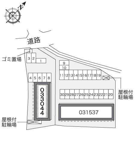 ＳＭＩＬＹ２(33044)の駐車配置図