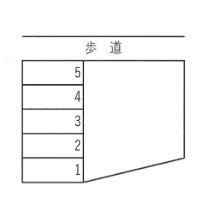 349駐車場の駐車配置図