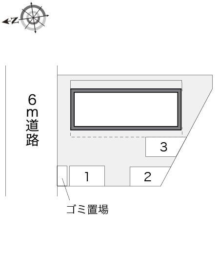 ＡＫ(10022)の駐車配置図