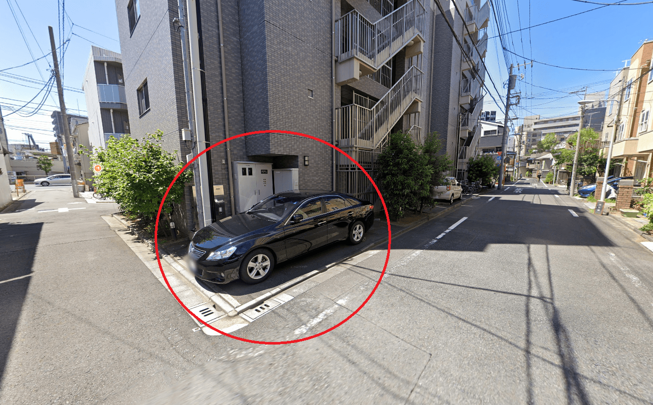 ｸﾚｱｽﾊﾟｰｸザプロス三ノ輪EAST棟駐車場の外観・駐車場イメージ1枚目