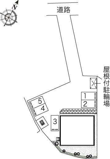 鴻島(45139)の駐車配置図