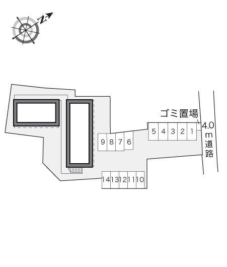 浜北(17682)の駐車配置図