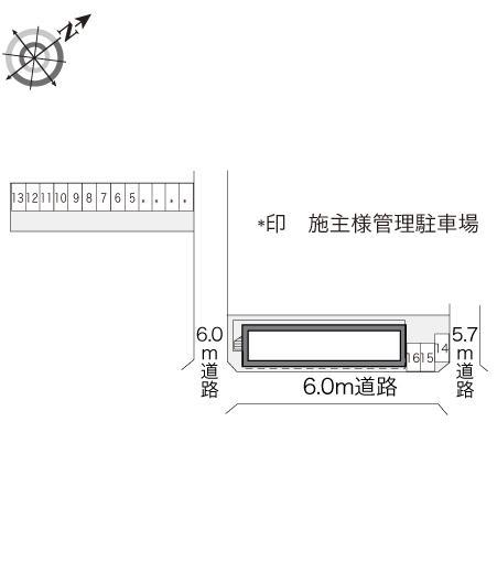 ヒロ(22220)の駐車配置図