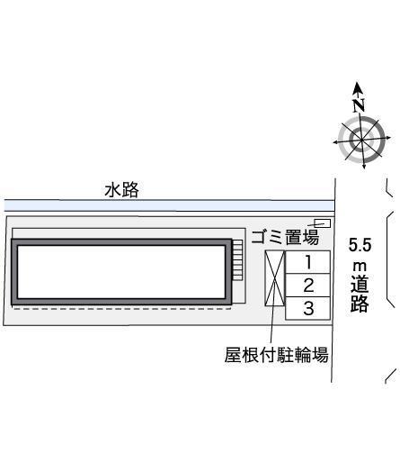 華(35895)の駐車配置図