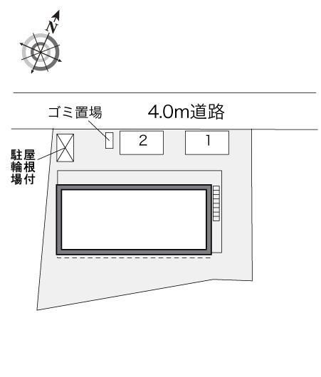 Ｆｉｎｅ　Ｖｉｅｗ(32616)の駐車配置図