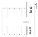 セントラルパーキングの駐車場