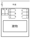 ＤＵＰＬＥＸ柏原Ａの駐車場