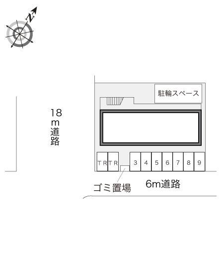 アーバン・ヒル(12132)の駐車配置図