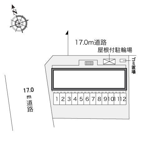 ル　アーブル　テヅカ(33563)の駐車配置図