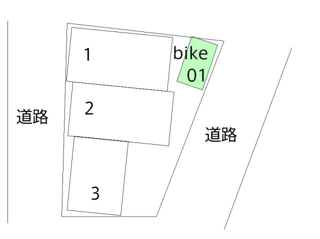 ミノラスパーキング大森西３丁目第４の駐車配置図