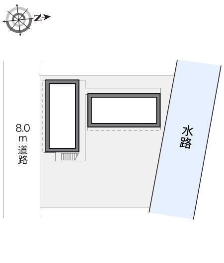 西仙北(19624)の駐車配置図