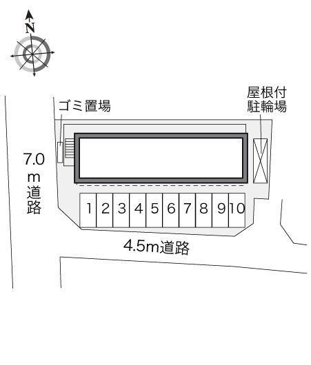 アルファ(28486)の駐車配置図