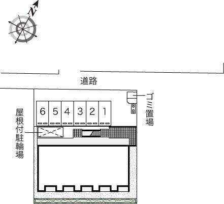 花水木(43953)の駐車配置図
