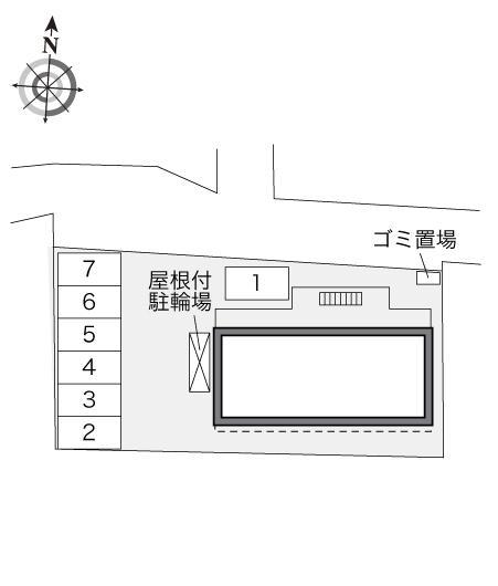 あずみの森(34511)の駐車配置図
