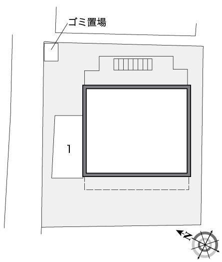 プルーム淀川(38591)の駐車配置図