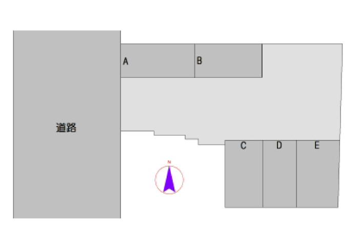 和歌山市美園町（W-美園町）の駐車配置図
