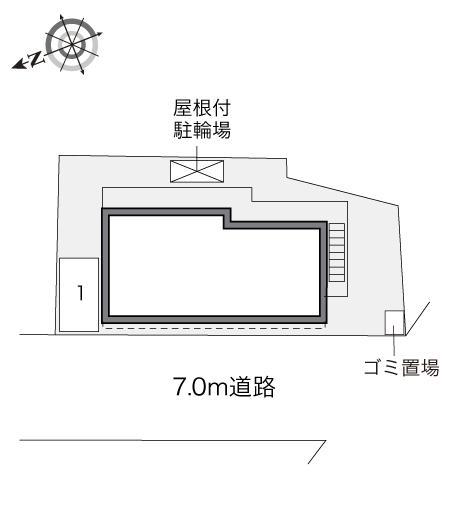 一の宮(33187)の駐車配置図