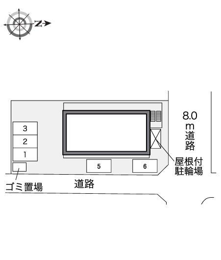 いえぷり(41413)の駐車配置図