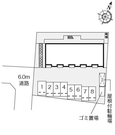 サンシャイン狭山下(53215)の駐車配置図