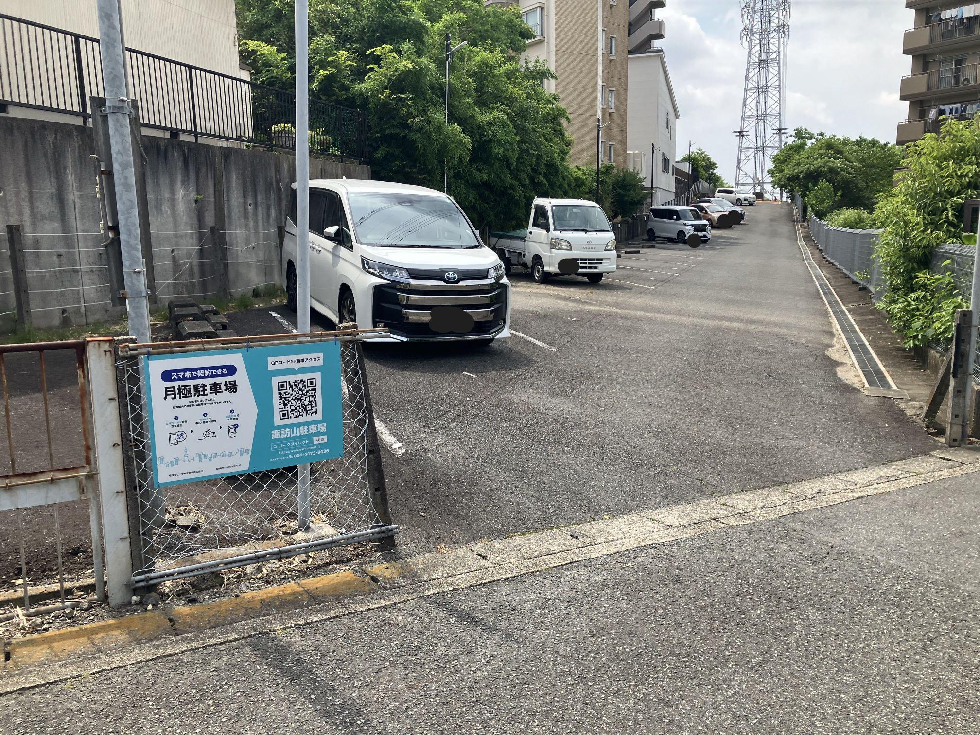 諏訪山駐車場の外観・駐車場イメージ2枚目
