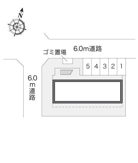 ドゥジエーム(16209)の駐車配置図