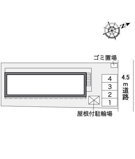 方八町(36346)の駐車配置図