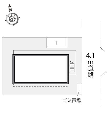 砂川３番館(21389)の駐車配置図
