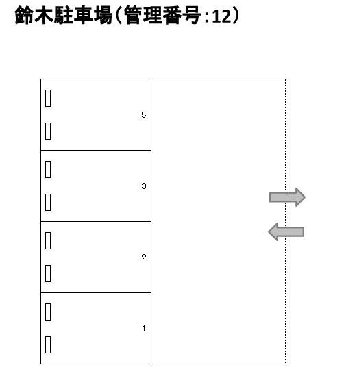 J-012の駐車配置図