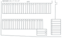 笹井向田キタノパーキングの駐車場