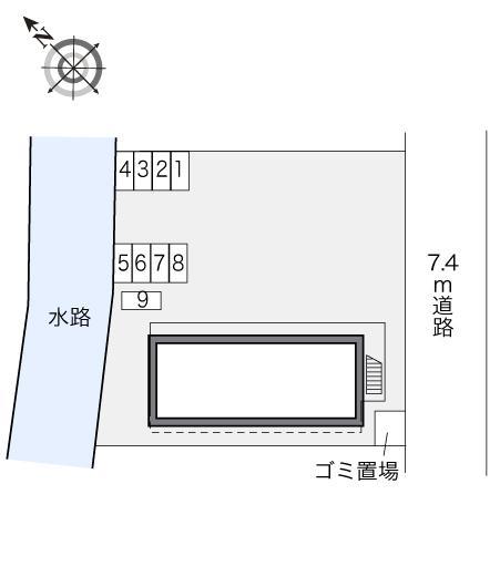 エストゥベンダⅡ(22493)の駐車配置図