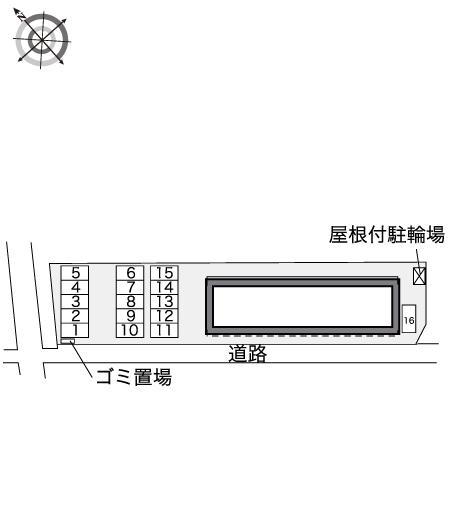宮原(40370)の駐車配置図