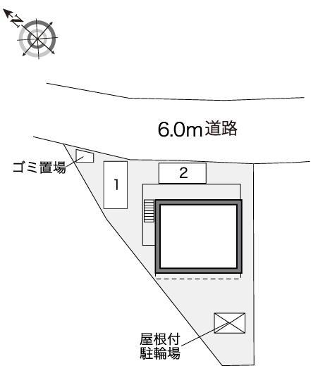 西大寺ＬＲ(30445)の駐車配置図